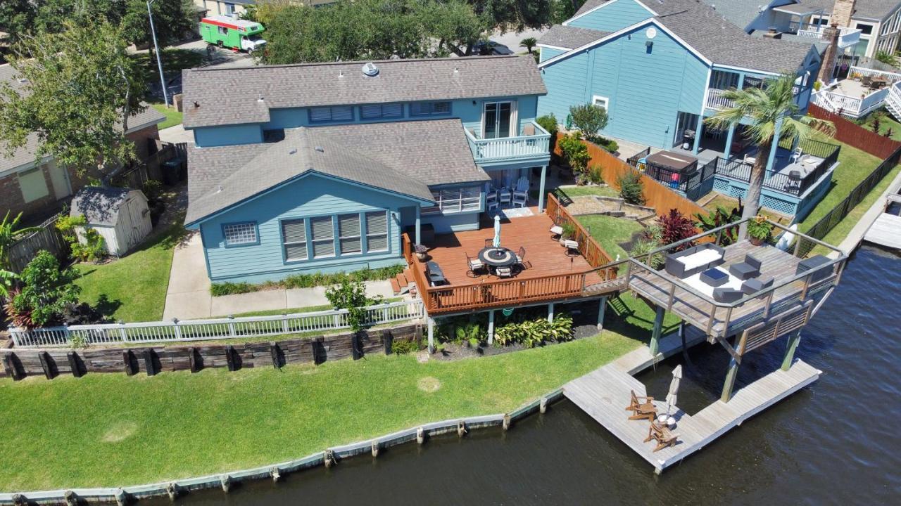 Beauty On The Water! Lake House Near The Beaches! Galveston Esterno foto