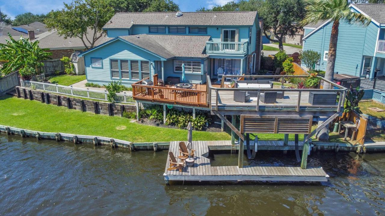 Beauty On The Water! Lake House Near The Beaches! Galveston Esterno foto