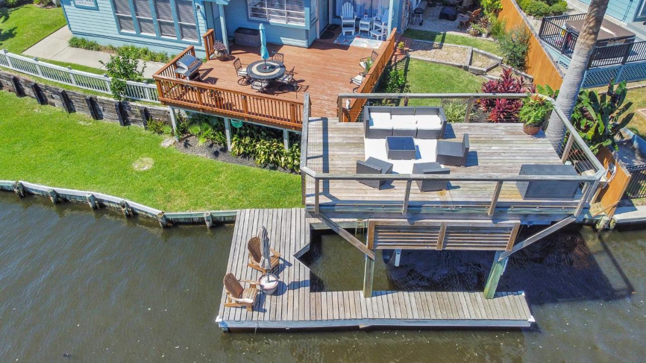 Beauty On The Water! Lake House Near The Beaches! Galveston Esterno foto